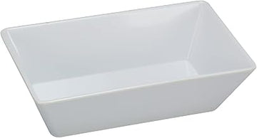 Yanco RM-614 Rome Rectangular Deep Plate White - Pack of 12