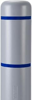 BollardGard 7" x 52" Bollard Cover Gray - Innoplast (Gray Blue Tape)
