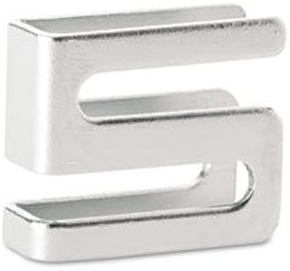 Alera Silver Wire Shelving Metal S Hooks in Black - 4 Hooks/Pack ALESW59SH