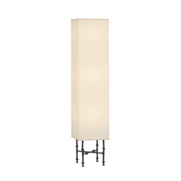 Cy 3-Light Floor Lamp | Essential & Vogue Style | Black Iron Finish | Made of Iron & Textile | 56.25" Overall Height | -BI by Hudson Valley Lighting – Iron, Model AHL6403