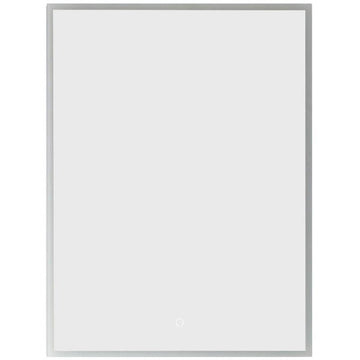 Perma 24" Rectangle Frameless LED Lighted Bathroom Vanity Medicine Cabinet Wall Mounted Mirror by VINNOVA – 24 inches, Glass, Model 810024R-LED-MC
