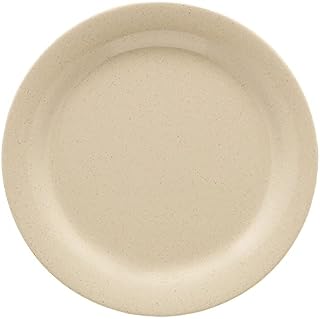 G.E.T. BF-090-S-EC Shatter-Resistant Melamine Salad Plate, 9", Sandstone (Set of 4)