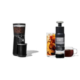 Brew Conical Burr Coffee Grinder by OXO – Pack of 1, Stainless Steel, Black