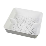 289-TG-, Floor Drain Strainer, 8-1/2", White | Square Design, 2-1/4" Deep, ABS Plastic Construction, White Finish, For Commercial Kitchens And Utility Areas by A-to-Z Supply –