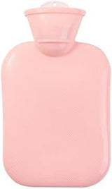 Hot Water Bottle Bag Hotpack for Pain Relief Menstrual Cramp,hot and Cold Compress, Hand Feet Warmer(Pink Red,1000ML)
