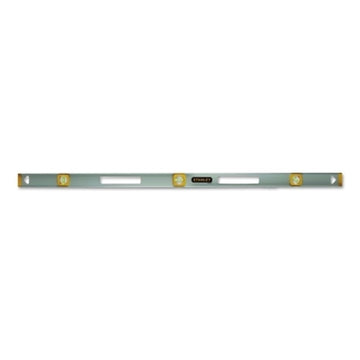 48 in. Top Read Aluminum Level by STANLEY – One Size, Aluminum, Silver, Model 42-076