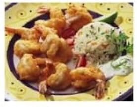 King and Prince Seafood Lightly Dusted Shrimp, 2.5 Pound -- 4 per case.