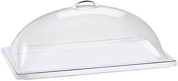 Cal-Mil 321-18 Classic Dome Cover, 18" W x 26" D x 8" H, Clear (Pack of 2)