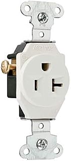Pass & Seymour 5351-LA Lt Almond Spec Grade Receptacle Outlet 20A