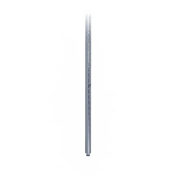 Epoxy Chrome Post With Adjustable Foot 74 inch For Wire Shelving - 1 each. by Advance Tabco – 4.00x2.00x74.00, In Description, Check Images, Model ECP-74