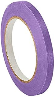 3M 501+ Purple 0.71" x 60yd High Temperature Masking Tape, 0.71" x 60 yd. Roll, Purple