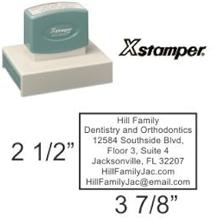 Xstamper N28 - Pre-Inked Custom Stamp