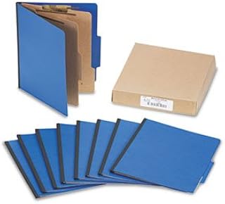 ACCO Brands ACCO PRESSTEX® ColorLife® Classification Folders FOLDER,PRSTX,6SEC,LTR,DBL (Pack of2)