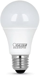 Feit Electric A19 LED Light Bulbs, 75W Equivalent, Non Dimmable, 1100 Lumens, E26 Standard Base, 5000k Daylight, 80 CRI, 10 Year Lifetime, Energy Efficient, 2 Pack, A1100/850/10KLED/2