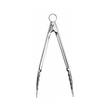 Stainless Steel Mini Tongs by Cuisipro – 7", Stainless Steel, White, Model 747368