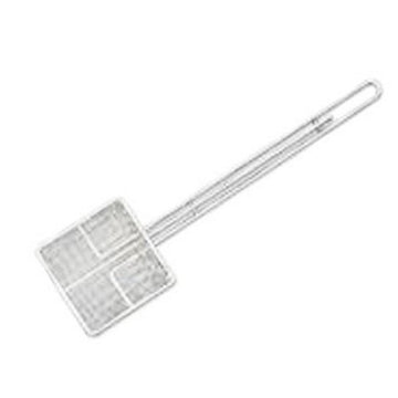 Square Fine Mesh Tinned 7" Skimmer by American Metalcraft – 7", Steel Mesh, Multicolor, Model SKS714