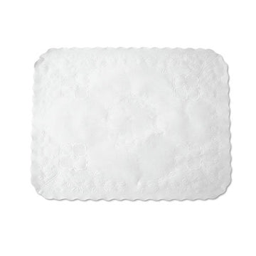 HFMTC8704472 - Anniversary Embossed Scalloped Edge Tray Mat
