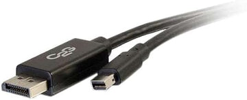 C2G Cables to Go 54301 6-ft Mini DisplayPort to DisplayPort Male/Male Adapter Cable, BK
