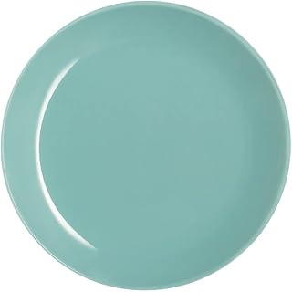 Luminarc Arty Soft Fruit Plate, Glass, Green Water, 20 x 20 x 2 cm