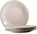 Homer Laughlin Fiesta 10-1/2-Inch Dinner Plate, White, Set of 4