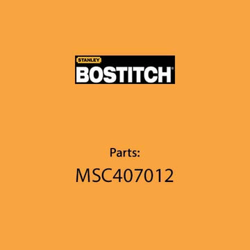 Screw SHCS M4X0.70X by Bostitch – Onesize, Silver, Model MSC407012