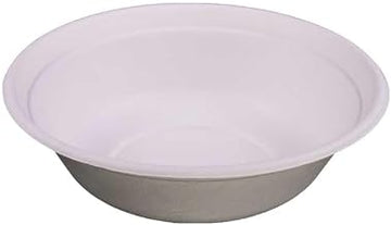 KITCH24/7 White Multipurpose Molded Fiber Bowl, 32 Ounce - 400 per case