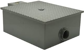 Zurn GT2701-35-4NH - 35 GPM Low-Profile Grease Trap with 4" NH Connection
