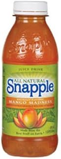 Snapple Juice Drink, Mango Madness, 20-Ounce Bottles (Pack of 24)