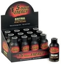 5 Hour Energy Extra Strength Shot - 12 per pack -- 4 packs per case.