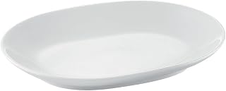 CAC China RCN-CD33 Coupe D-End Platter 8" Porcelain Other, Super White, Set of 24