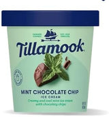 Tillamook Ice Cream Pint (Pack of 8) (Mint Chocolate Chip)