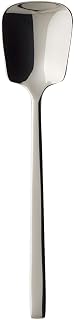 Villeroy & Boch La Classica Sugar/Ice Cream Spoon, Perfect Size and Shape for Enjoying a Bowl of Ice Cream or Dessert, 18/10 Stainless Steel, Dishwasher Safe, Silver, 5.25 in