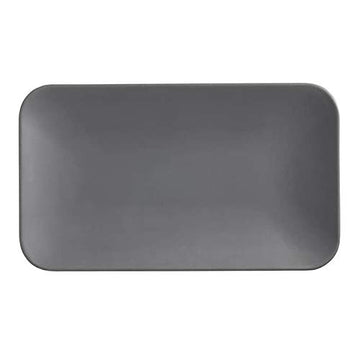 Melamine Matte Rectangular Platter by American Metalcraft – Large, Melamine, Gray, Model MCP12GR