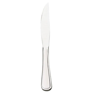 Celine 9.25" Steak Knife - Dozen by Browne Foodservice – 9.3", Silver, Model 502512