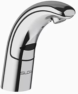 Sloan Optima EAF-100 Sensor Faucet, 0.5 GPM, Aerated Spray, ISM, Chrome | Hardwired Less Transformer Power Supply, ISM, Polished Chrome, 0.5 gpm, Aerated Spray, Infrared Sensor 3335140