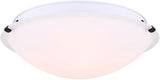 Lighting IFM1616BK-O Canarm 16 inch Black Flush Mount Ceiling Light