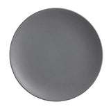 Melamine Round Matte Coupe Plate by American Metalcraft – Medium, Melamine, Gray, Model MCP9GR
