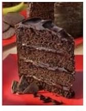 Alden Merrell Desserts 4 Layer Chocolate Temptation Cake, 84 Ounce -- 2 per case.