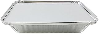 Handi-Foil 2 lb. Oblong Aluminum Container Take-Out Pan w/Board Lid 50 Sets (pack of 50)