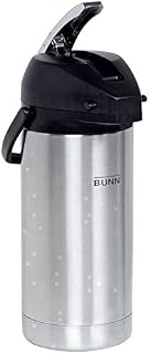 Bunn 36725.0000 3.8 Liter Stainless Steel Lined Lever Action Airpot