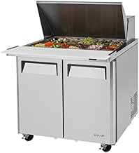 Turbo Air 2-Door Sandwich Salad Prep Table 11-CU.ft. MST-36-15-N6