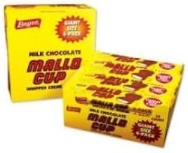 Mallo Cups Giant Milk Chocolate Candy, 3 Ounce - 24 per pack -- 6 packs per case.