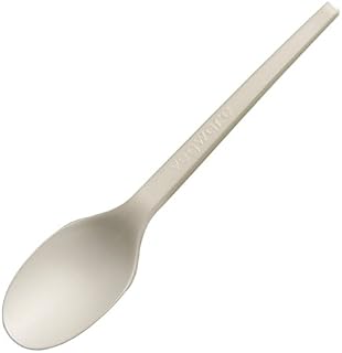 Vegware Compostable Spoon 6 1/2(L)". Pack quantity: 100