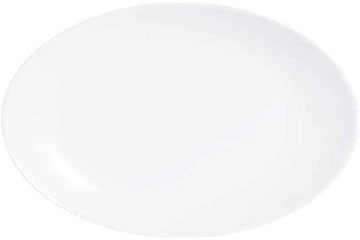 Dessert Plate Glass by Arcoroc – Teller flach 19cm, Glass, White, Model ARC N9362
