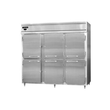 DL3RE-SS-HD Designer Line Extra-Wide Three Section Reach In Refrigerator by Continental Refrigerator – Commercial Grade
