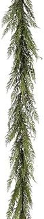 6ft Cedar & Twig Artificial Garland -Green (Pack of 6)