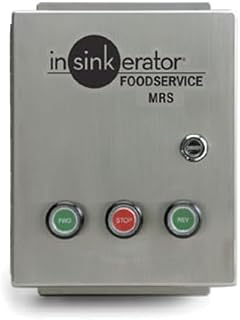 InSinkErator MRS-16 Control Center for SS-50 to SS-1000 Disposers | magnetic starter, for SS-50 to SS-1000 disposers, NEMA 4 stainless steel enclosure, 208-240v/50/60/3-ph, cULus