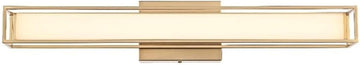 Aden 24" Led Wall Sconce in Satin Gold