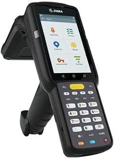Zebra Technologies Zebra MC3330XR UHF RFID Gun, Circular Antenna, 802.11, W126089160 (Circular Antenna, 802.11 A/B/G/N/AC, SE4770 2D Imager, 29 Key, Extended Capacity Battery, GMS, 4GB RAM/)