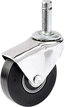Algood Hooded Type Series Chair Caster with Soft Rubber Wheel, Stem Type A
